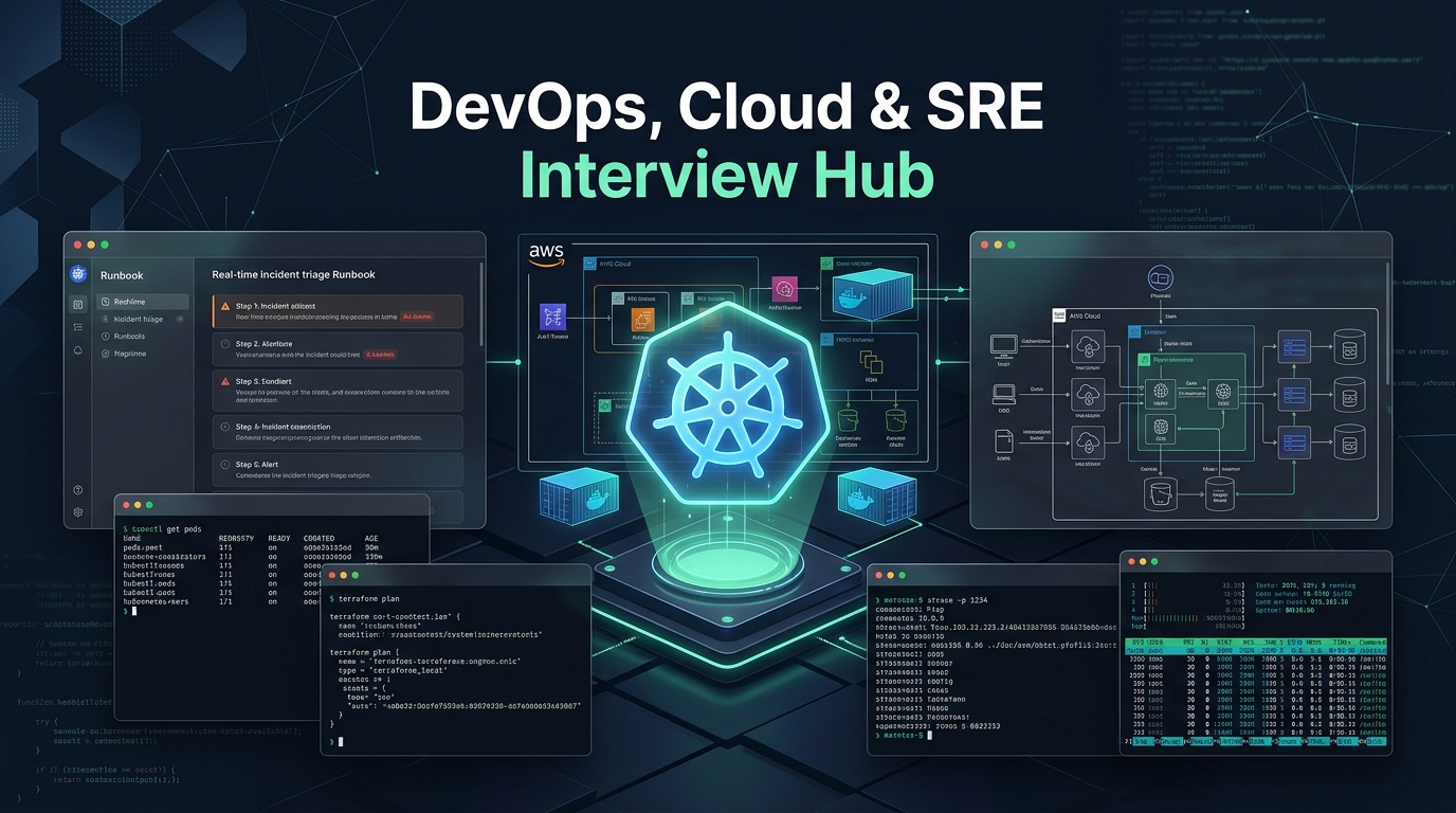 DevOps, Cloud & SRE Interview Hub Showcase
